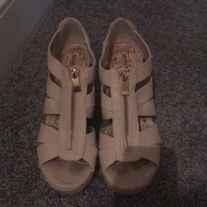 Wedges size 8 only worn once!